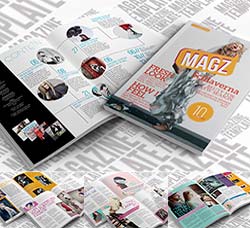 indesign模板－商业杂志(通用型)：Indesign Magazine Template